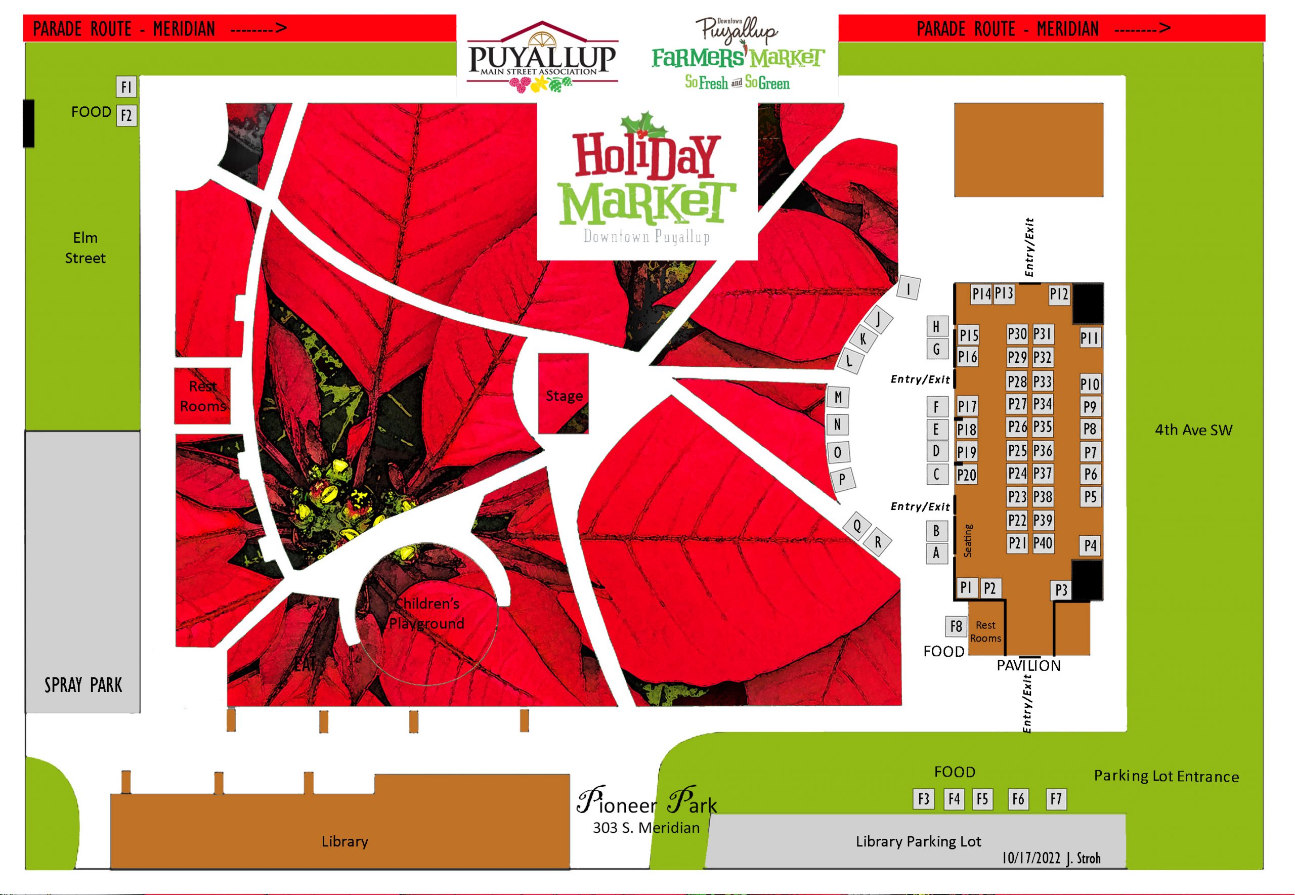 2022 HOLIDAY MARKET MAP 2022 HOLIDAY MARKET MAP