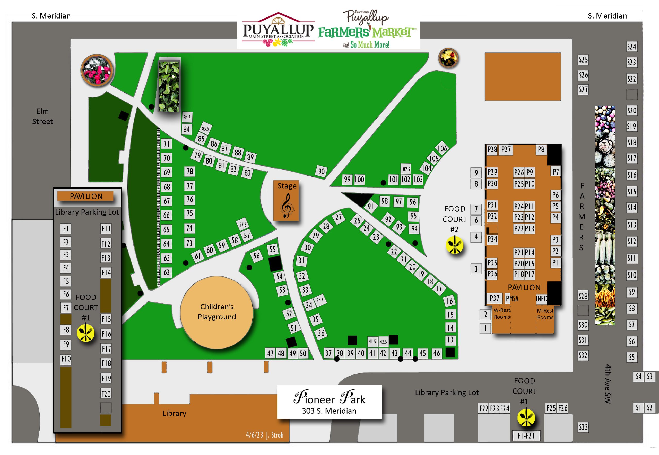 Puyallup Spring Fair 2025 Map Cyndy Doretta