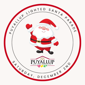 Red And White Illustrated Christmas Sticker